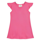 Blank Girl's Flutter Sleeve Dress